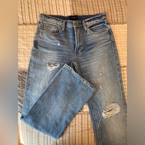 Lucky Brand NWOT Mid Rise Boyfriend Flare Jeans | flared denim | Size 28 Size 6